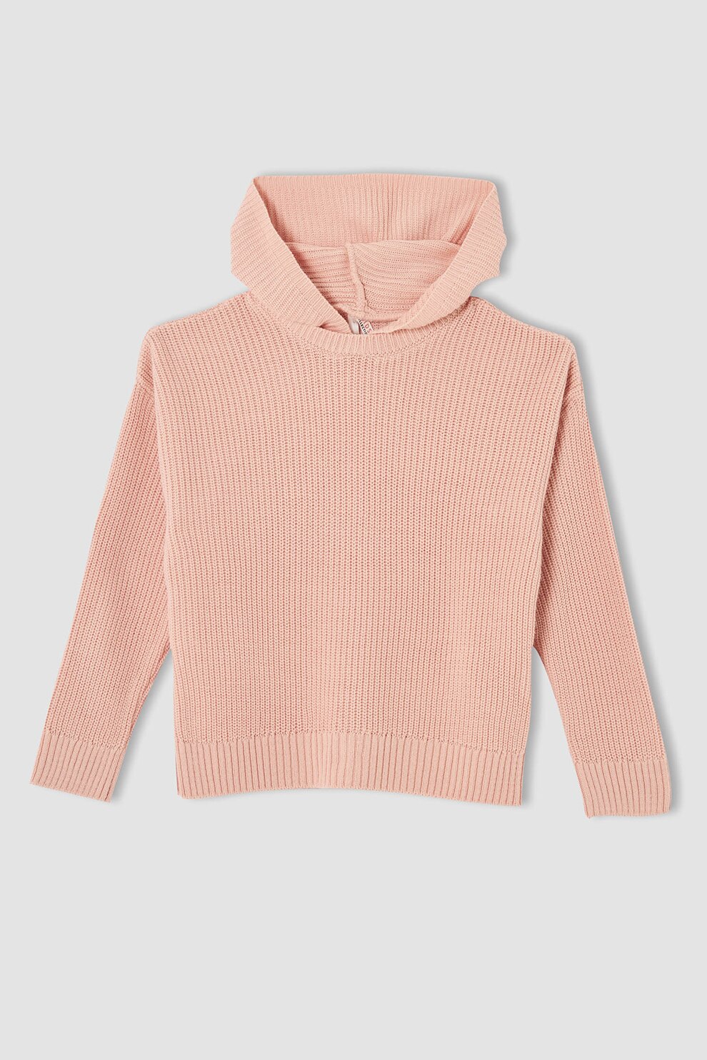 DeFacto, Pulover cu gluga si striatii, Roz pastel