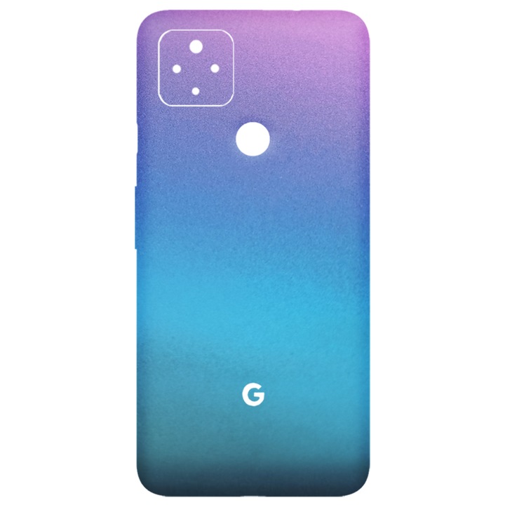 Skin SILKASE fólia Google Pixel 4a 5G telefonhoz, bíbor kaméleon, telefon hátvédelme