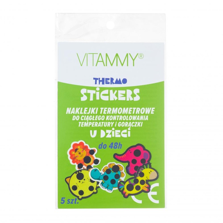 Vitammy, Hőmérő tapasz, 20 db