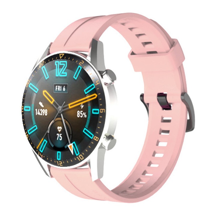 Силиконова гривна, съвместима с Huawei Watch GT / GT2 / GT2 Pro Pink