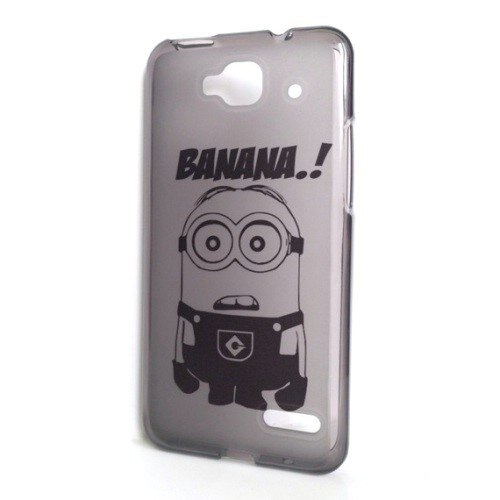 Husa Orange Hiro Silicon Gel Tpu Model Minion Banana Gri HC