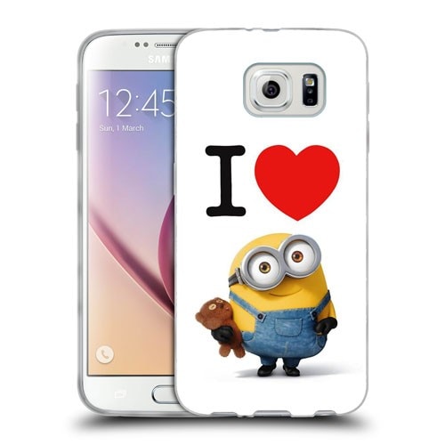 Husa Samsung Galaxy S7 Edge G935 Silicon Gel Tpu Model I Love Minions HC