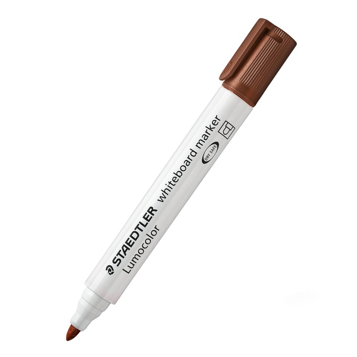 Маркер за магнитна дъска Staedtler, Кафяв