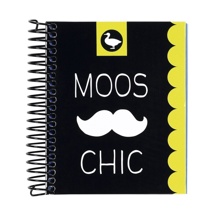 100 oldalas, A7-es jegyzetfüzet Moos Chic