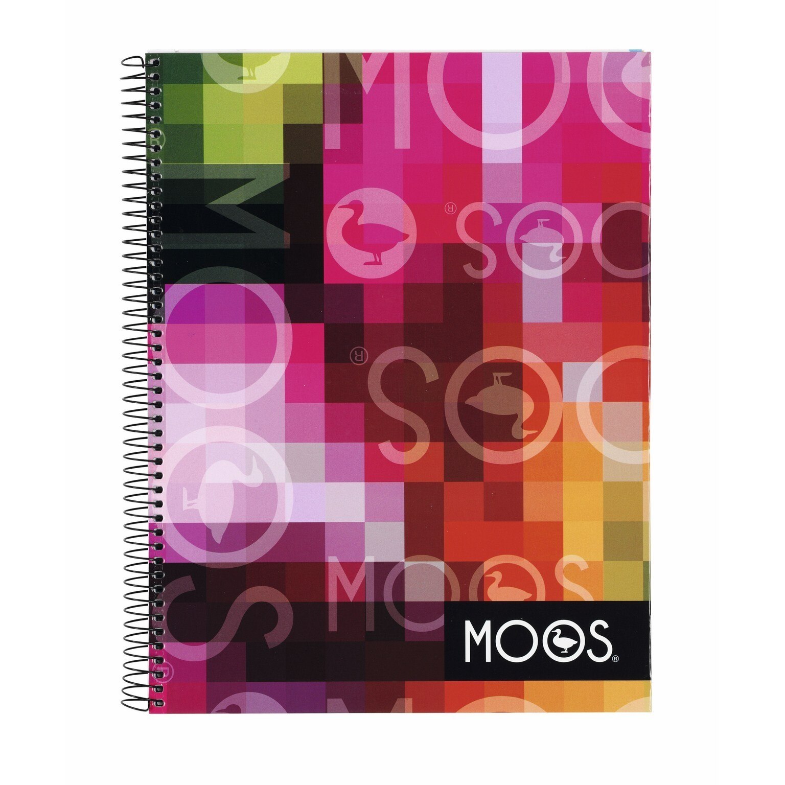 Caiet cu spira A4-120 de file colectia Moos