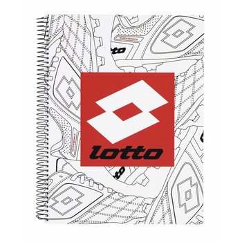 Caiet cu spira A4-120 de file colectia Lotto2 Caiet cu spira A4-120 de file colectia Lotto2