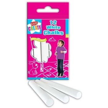 Set 12 bucati creta alba-Kids Create Set 12 bucati creta alba-Kids Create