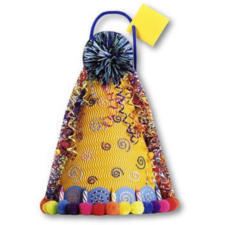 Punga de hartie-In forma de coif de petrecere