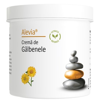 Crema de galbenele Alevia, 250 g Crema de galbenele Alevia, 250 g