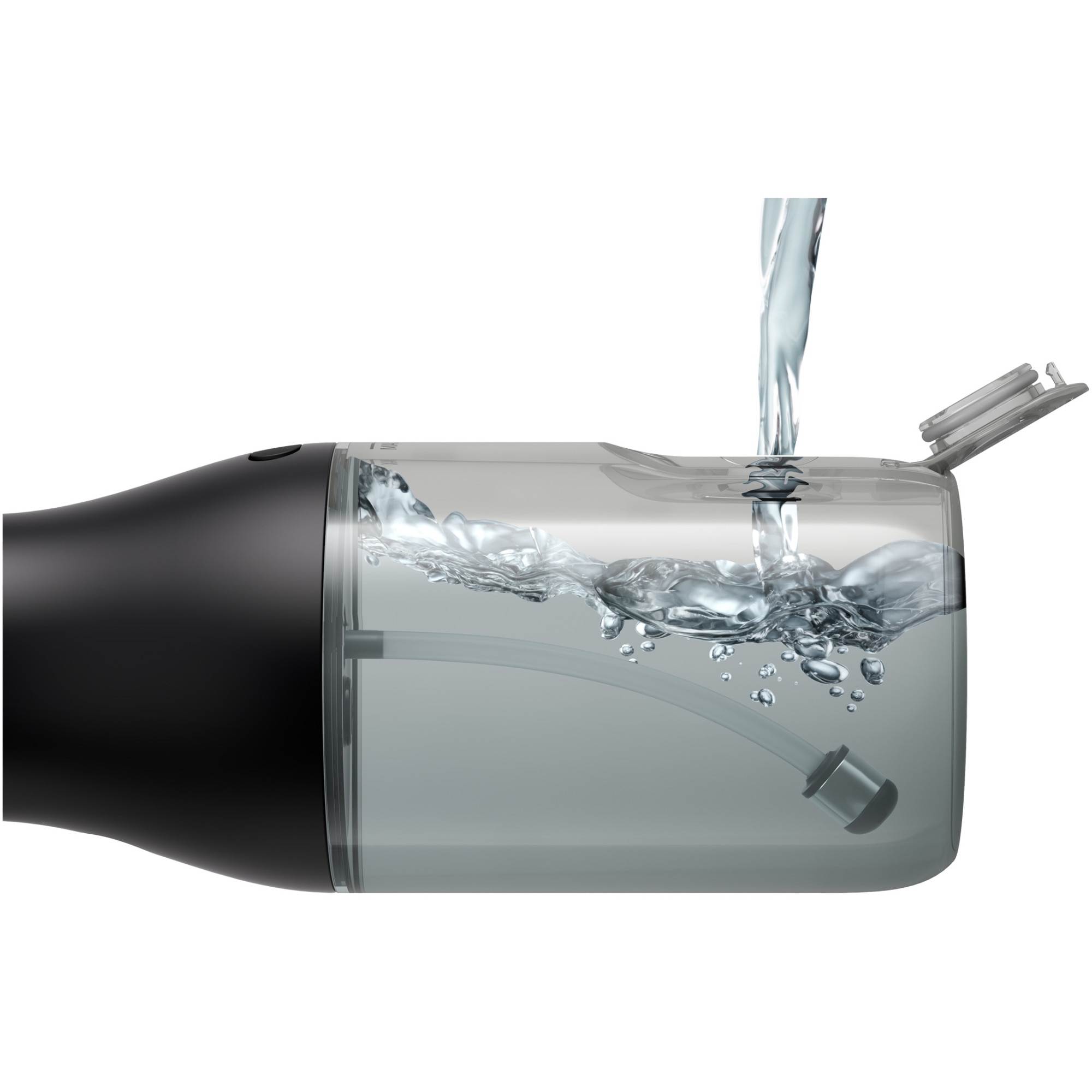 Aparat de curatare interdentara Philips Sonicare Power Flosser HX3806/33, tehnologie QuadStream