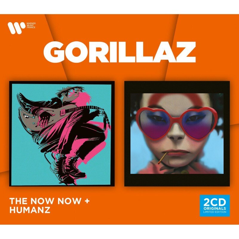 Gorillaz-The Now Now & Humanz-2CD