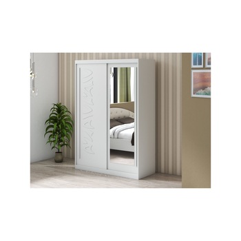 Dressing Tokyo TK-1, Alb, 150x215x59 cm, Usi culisante Dressing Tokyo TK-1, Alb, 150x215x59 cm, Usi culisante