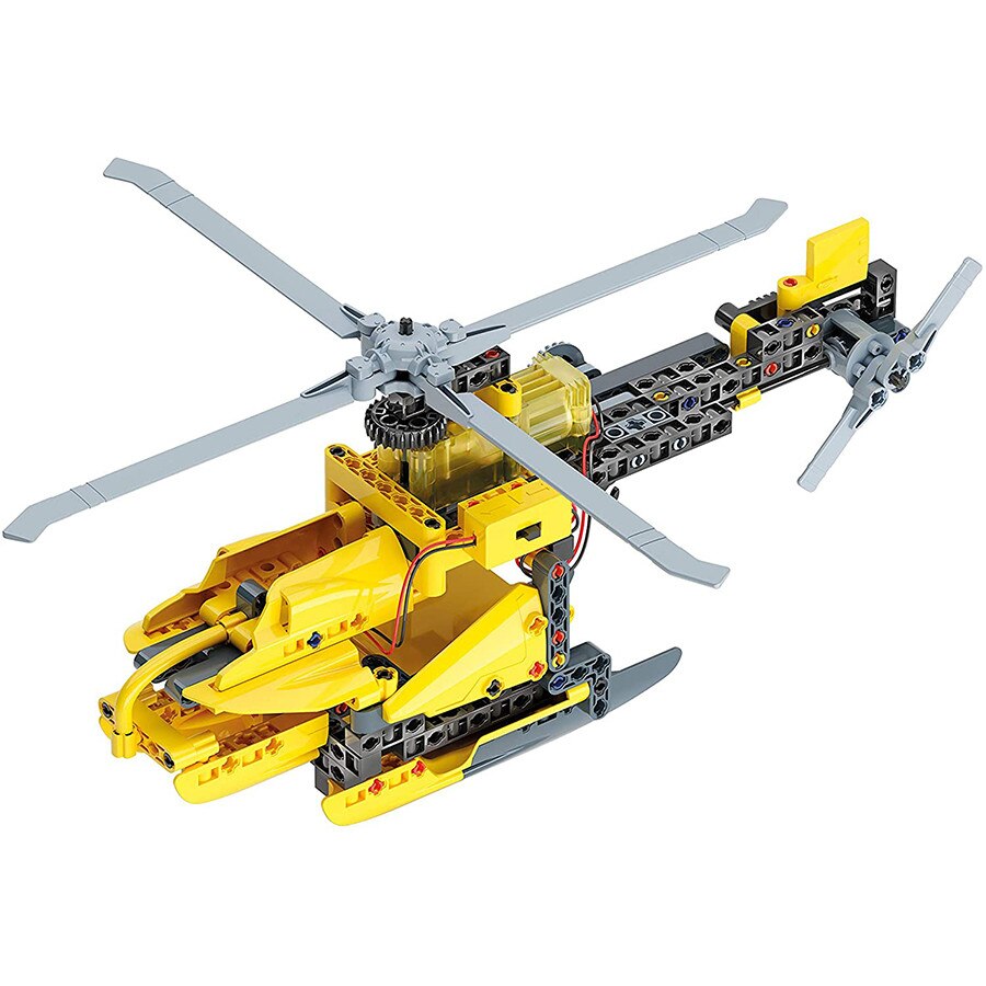 Set de constructie Clementoni Mechanics - Elicopter de salvare 250 piese