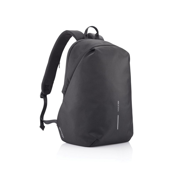 XD DESIGN Bobby Soft anti-theft backpack 15,6" Black, 239824, Notebook táska