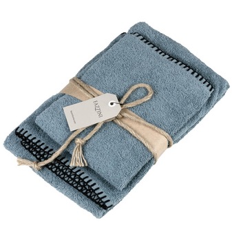 Set 2 prosoape Furia , FAZZINI Home - 1 prosop 50x100 si 1 prosop 38x50, culoarea turcuaz Set 2 prosoape Furia , FAZZINI Home - 1 prosop 50x100 si 1 prosop 38x50, culoarea turcuaz