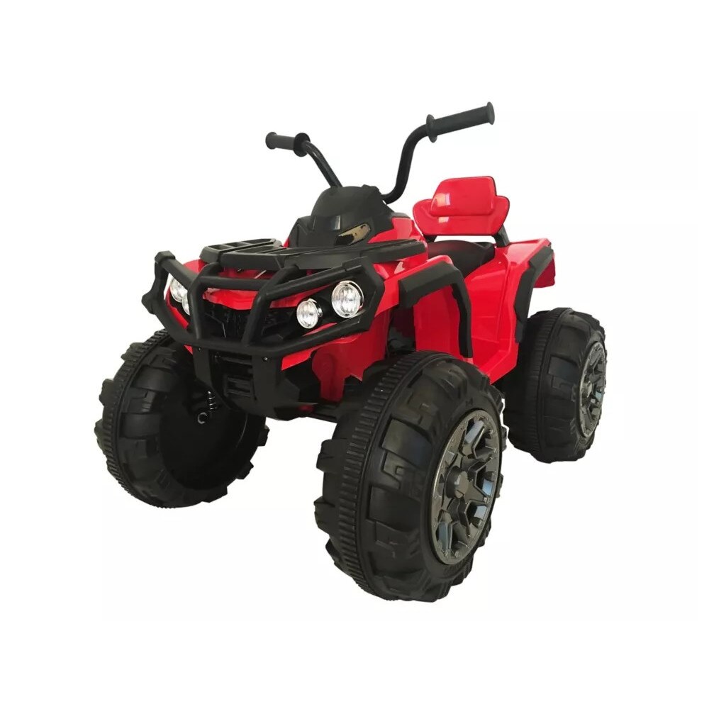 Atv electric 12V cu roti EVA si scaun din piele Nichiduta Super Quad Red