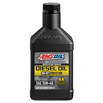 Ulei Motor Diesel, Camion, Amsoil, Signature Series Max-Duty Synthetic Diesel Oil 15W-40, 0.946L Ulei Motor Diesel, Camion, Amsoil, Signature Series Max-Duty Synthetic Diesel Oil 15W-40, 0.946L
