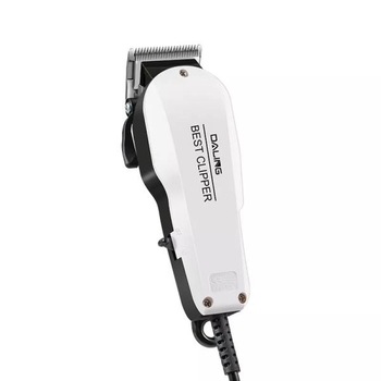 Aparat de Tuns, Cu fir, Accesorii Incluse, 4 Gratare, Usor de Folosit, Design Ergonomic, Putere 12W, Alb Aparat de Tuns, Cu fir, Accesorii Incluse, 4 Gratare, Usor de Folosit, Design Ergonomic, Putere 12W, Alb