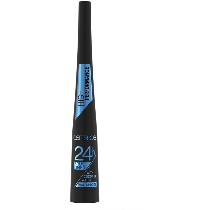 Tus pentru ochi rezistent la apa Catrice 24h Brush Liner Waterproof 010, 3 ml