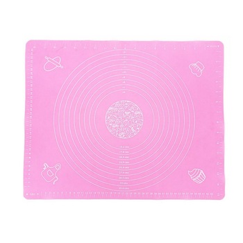 Plansa din Silicon alimentar de framantat aluat, Rezistent la temperaturi ridicate, 50x70CM, Roz Plansa din Silicon alimentar de framantat aluat, Rezistent la temperaturi ridicate, 50x70CM, Roz