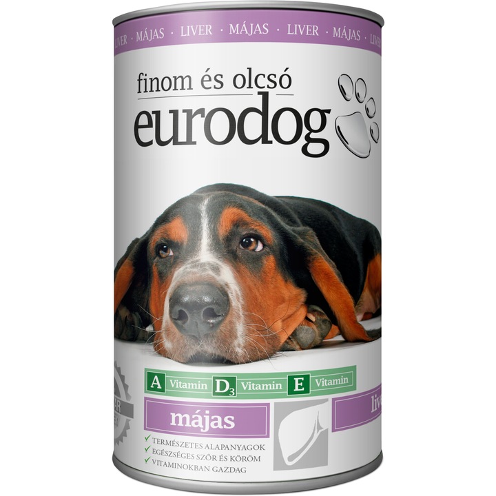 Conserve de vanat Euro Dog 1240g