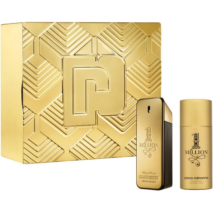 Комплект Paco Rabanne One Million, Мъже: Тоалетна вода, 100 мл ...