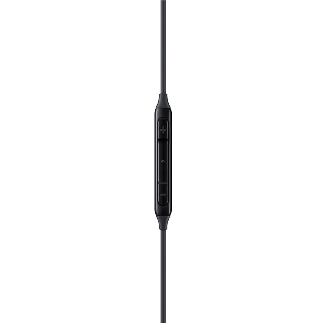 Casti stereo Tip C Samsung AKG In-Ear cu microfon ANC, Cablu textil, Optim Design, Reducere a Zgomotului, Negru