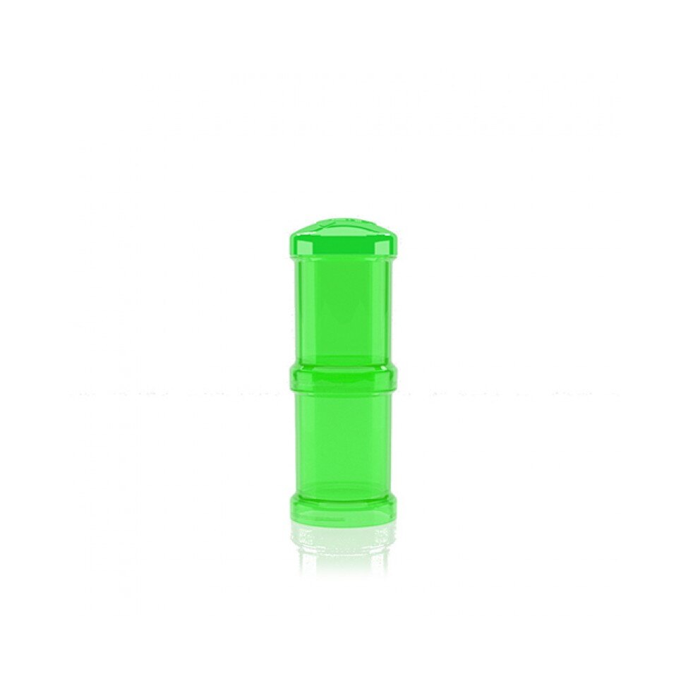 Reciepient lapte praf, Twistshake, Plastic, Verde, 100 ml