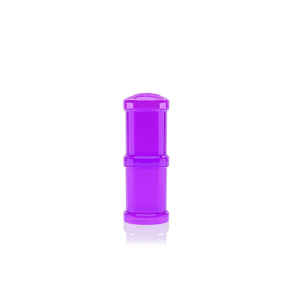 Reciepient lapte praf, Twistshake, Plastic, Violet, 100 ml