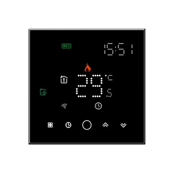 Ambient Termostat Techstar® Smart TH-10W, Wireless, 16A, 3500W, Google Home, Alexa, Tuya, Senzor Pardoseala, Negru Ambient Termostat Techstar® Smart TH-10W, Wireless, 16A, 3500W, Google Home, Alexa, Tuya, Senzor Pardoseala, Negru