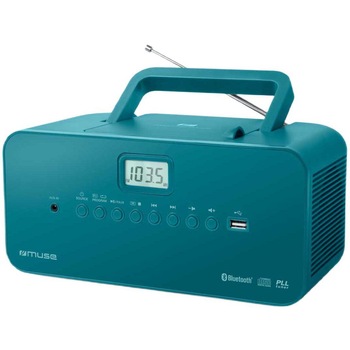 Sistem Audio Muse M-30 BTB, Radio, Bluetooth, CD, USB, Albastru Sistem Audio Muse M-30 BTB, Radio, Bluetooth, CD, USB, Albastru