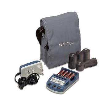 Set Incarcator cu 4 baterii aa Techno line bc1000 Set Incarcator cu 4 baterii aa Techno line bc1000
