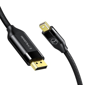 Cablu Mcdodo mini DP la DP 4K HDR negru 2m CA-8150 Cablu Mcdodo mini DP la DP 4K HDR negru 2m CA-8150