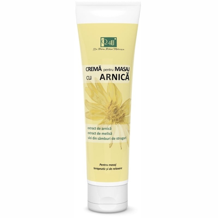 Масажен крем с арника Tis Farmaceutic, Q4U, 150 мл