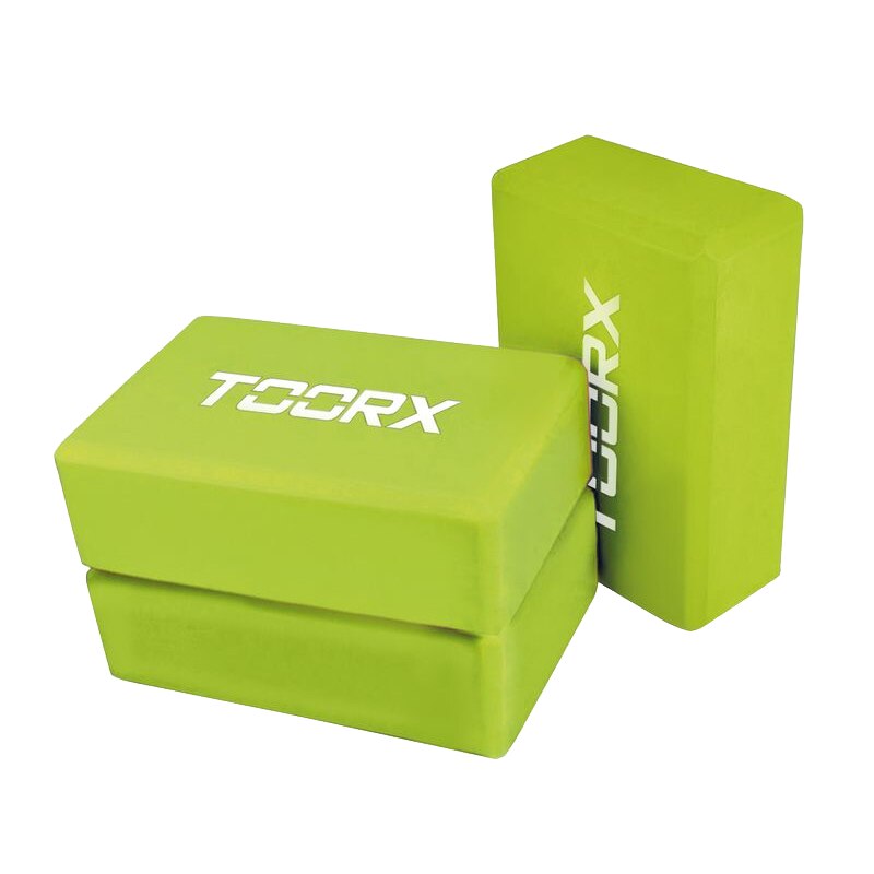 Caramida fitness Yoga TOORX, pentru antrenament, Verde