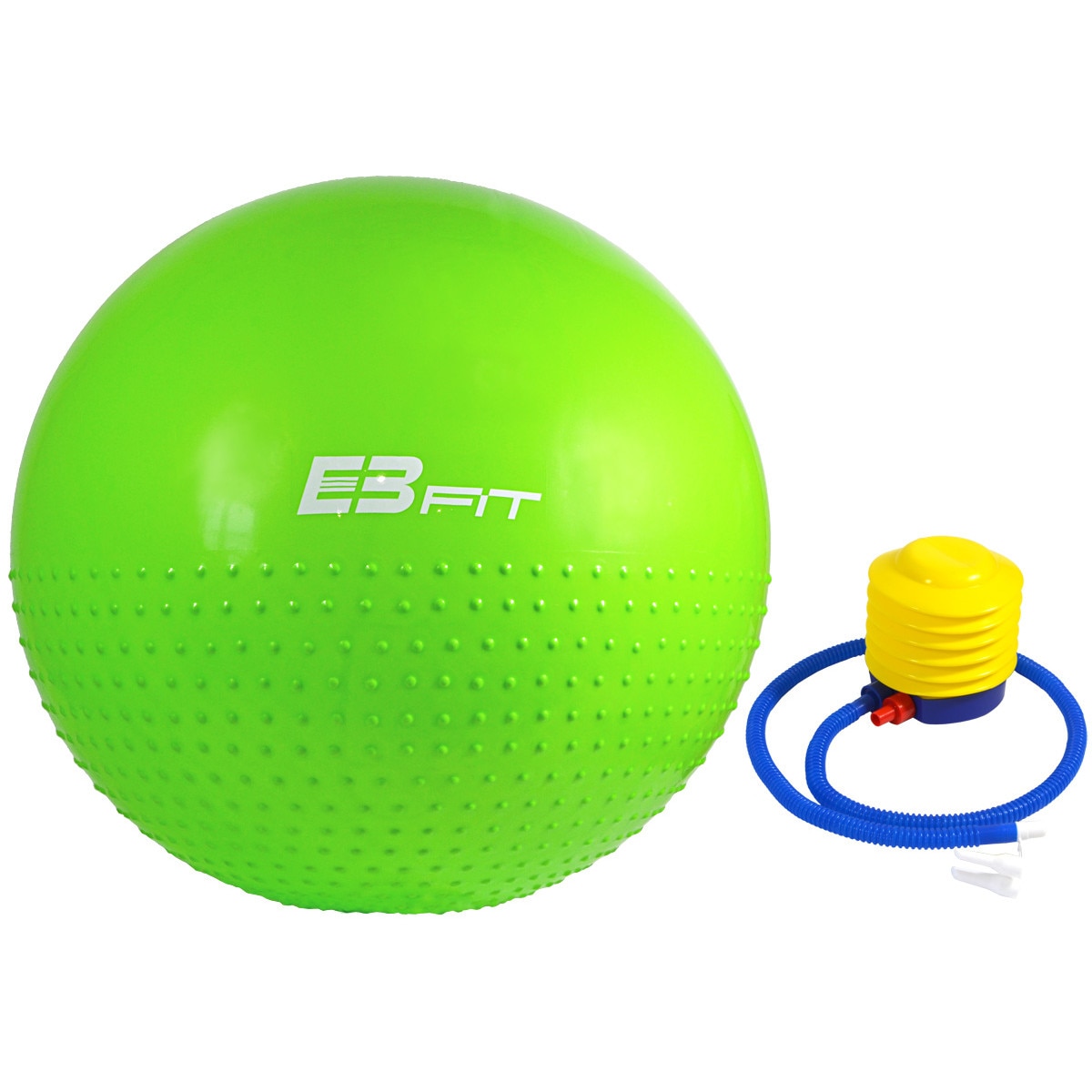 Minge fitness yoga, pilates, 65 cm, cu pompa, verde