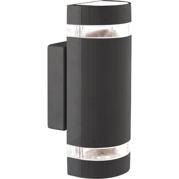 Aplica de exterior K-8017B-B TAYA, cu 2 surse de iluminat, GU10 Aplica de exterior K-8017B-B TAYA, cu 2 surse de iluminat, GU10