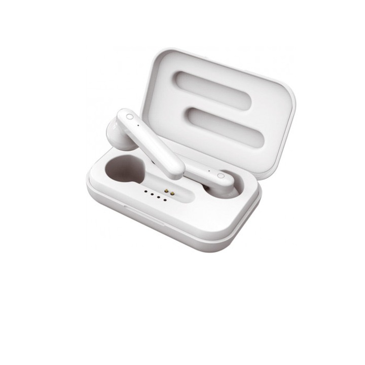 Casti wireless bluetooth Beedove cu anularea zgomotului, Audio, Fara fir, Afisaj Digital, Bluetooth 5.3, Autonomie 20 ore, Control tactil, Microfon HD, Sport, Compatibilitate Universala, iOS si Android, Negru