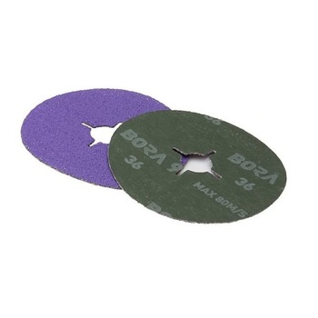 Fibrodisc ceramic DEERFOS BORA9 125x22 mm granulatia P60 Fibrodisc ceramic DEERFOS BORA9 125x22 mm granulatia P60