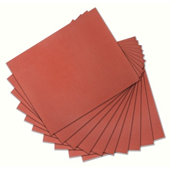 Set de foi de hartie abraziva 10buc, Granulatie P120, 28x23 mm, pentru uscat Set de foi de hartie abraziva 10buc, Granulatie P120, 28x23 mm, pentru uscat