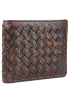 Portofel barbati, bugatti, seria Woven, 49611318, piele naturala, maro deschis Portofel barbati, bugatti, seria Woven, 49611318, piele naturala, maro deschis