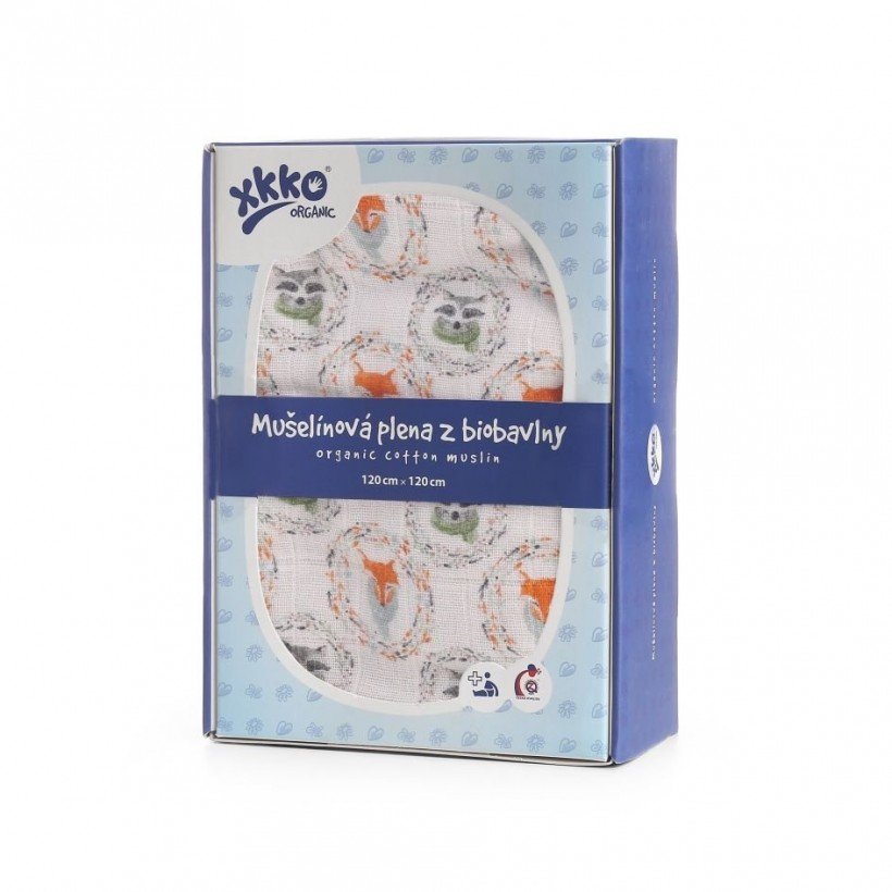 Scutec MBM, XKKO, Bambus/Bumbac, Multicolor, 120x120 cm