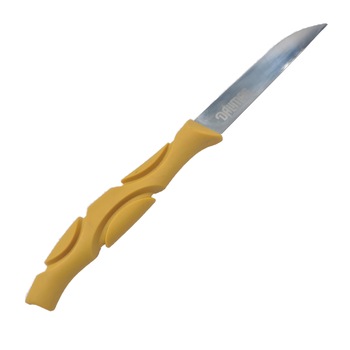 Cutit ascutit, maner ergonomic, galben, 15cm, Dalimag Cutit ascutit, maner ergonomic, galben, 15cm, Dalimag