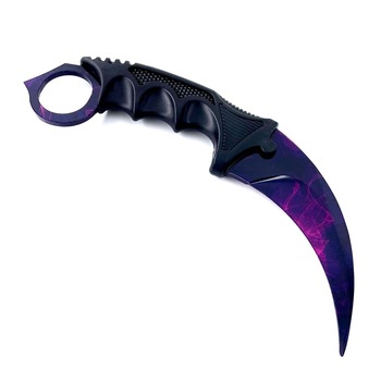 Cutit Karambit Northen LIghts CS:GO pentru antrenament, fara tais, teaca si snur de agatat, 19 cm Cutit Karambit Northen LIghts CS:GO pentru antrenament, fara tais, teaca si snur de agatat, 19 cm