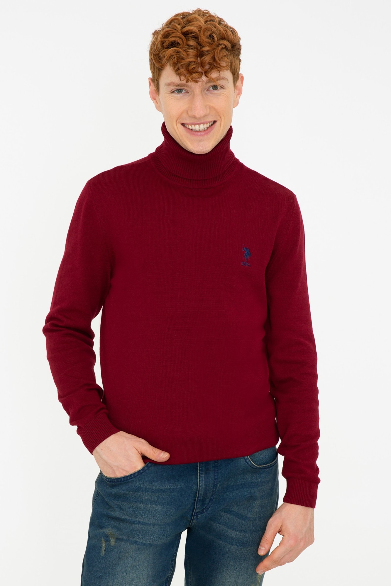 Maleta pentru barbati,U.S Polo Assn.,1259614, Bordo