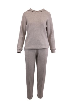 Compleu, Univers Fashion, tricotat, 2 piese, taupe Compleu, Univers Fashion, tricotat, 2 piese, taupe