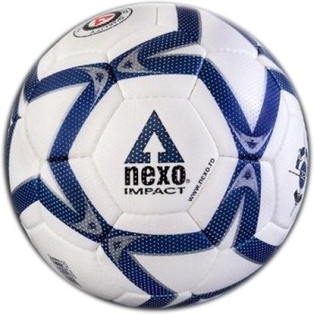 Minge fotbal NEXO Impact alb/albastru, marimea 5 Minge fotbal NEXO Impact alb/albastru, marimea 5
