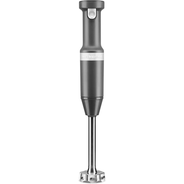 KitchenAid 5KHBBV53EDG Vezeték nélküli botmixer, 8V Li-Ion Akkumulátor, 700 ml Keverőedény, Szürke