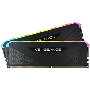 Memorie CORSAIR Vengeance RGB, 32GB (2x16GB) DDR4, 3600MHz CL18 Memorie CORSAIR Vengeance RGB, 32GB (2x16GB) DDR4, 3600MHz CL18
