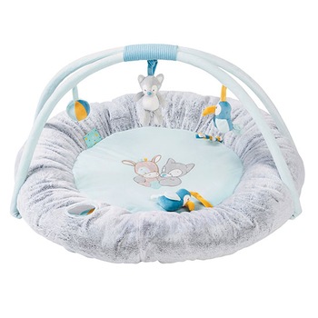 Saltea de joaca bebe cu activitati Nattou Activity Play Tim & Tiloo 87 x 87 x 52 cm Saltea de joaca bebe cu activitati Nattou Activity Play Tim & Tiloo 87 x 87 x 52 cm